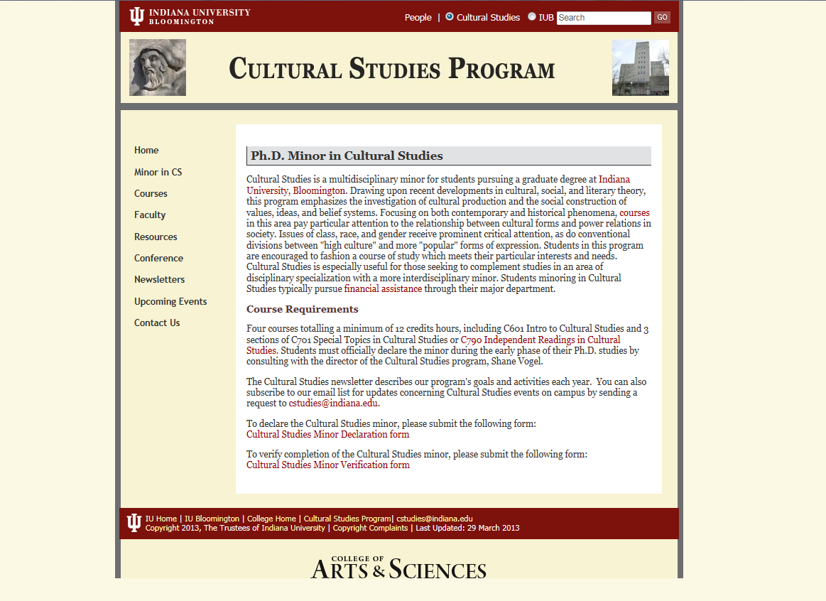 IU Cultural Studies